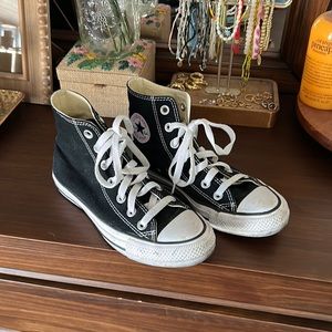 Black Hightop Converse